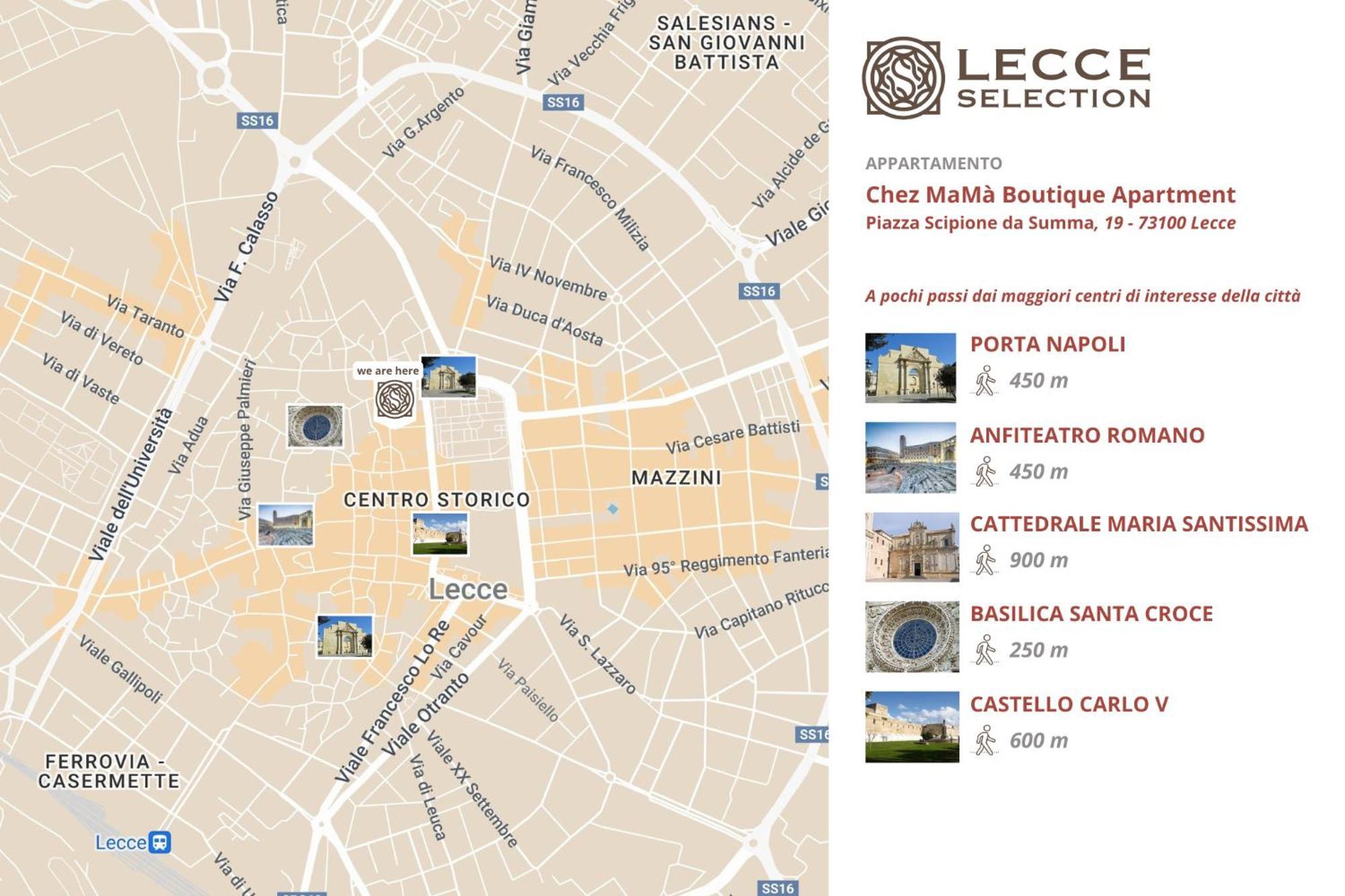 Chez Mama' Rooftop - Sit Apartment Lecce Zewnętrze zdjęcie