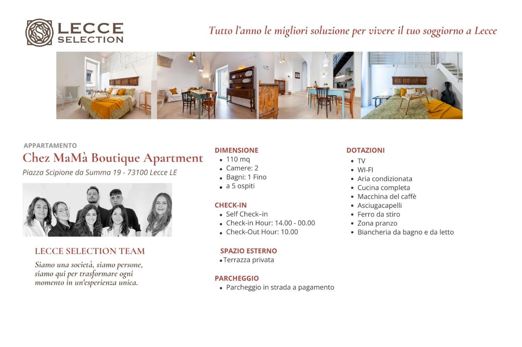Chez Mama' Rooftop - Sit Apartment Lecce Zewnętrze zdjęcie